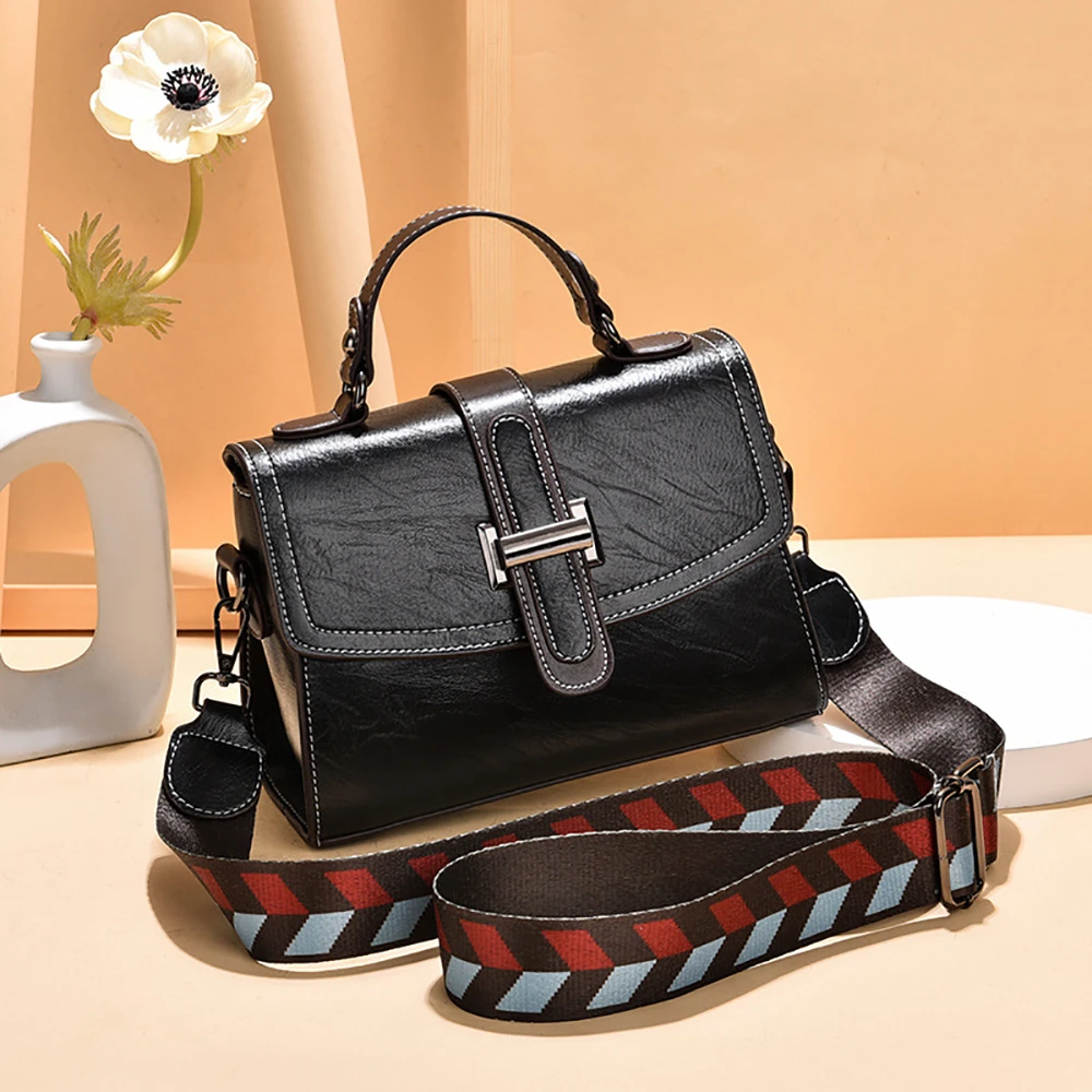 

PU Leather Crossbody Bags For Women Large Capacity Zipper Pocket Women's Purses And Handbags Fashion Women's Luxury Bag