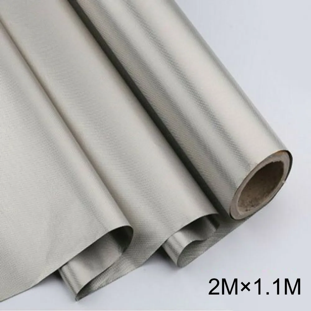 

1 шт. 200*110 см Антимагнитная ткань 2 М медь Экранирование ткань-Блокировка RFID радиация Singal Wifi RF/EMI/EMF/LF