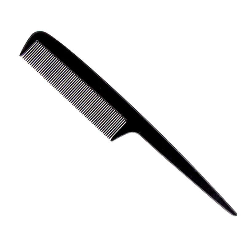 

Nicoise Hair Comb Black 4-piece Straight Hair Comb Plastic Hair Comb Wholesale Custom