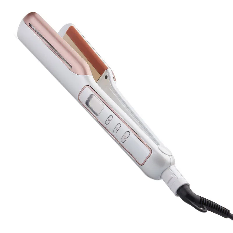 Electric Ceramic Vapor Steam Hair Straightener Brush Flat Iron Fast Heating(EU Plug) | Красота и здоровье