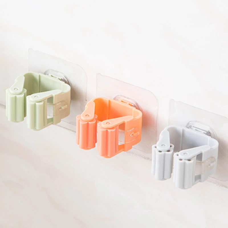 Настенный держатель для швабры 1 шт. вешалка щетки метлы стеллаж хранения