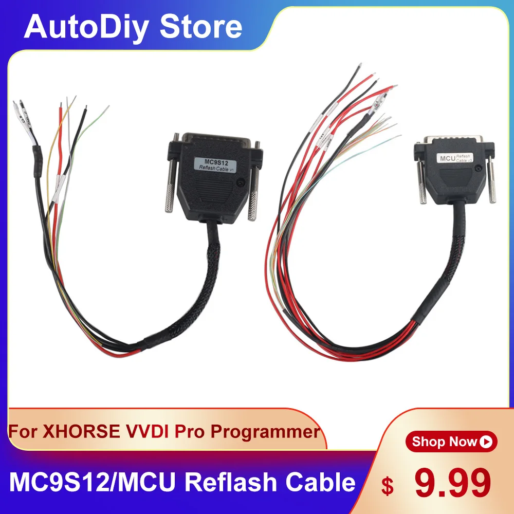 

Original Reflash Cable For Xhorse VVDI PROG Programmer Diagnostic Cables Connector MCU/MC9S12 Read & Write MCU Chips