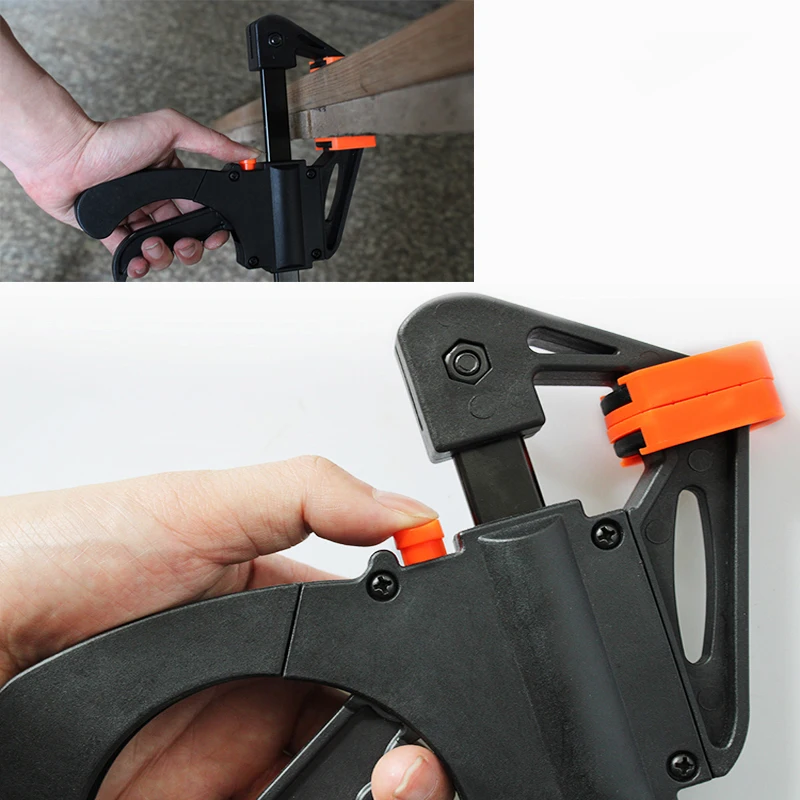 4 Inch DIY Gadget Tool Hand Speed Squeeze Quick Ratchet Release Spreader Work Bar F Clamp Clip Kit | Инструменты