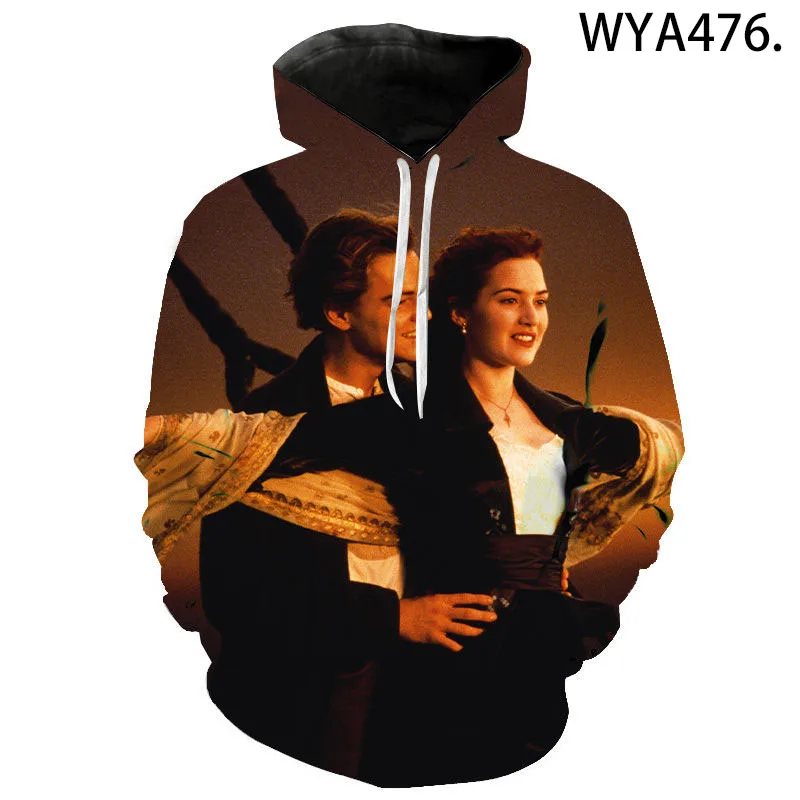 

Men's Women's Children's Fashion Hoodie 3D Printing Popular Movie Sweatshirt Pullover Streetwear Casual Coat