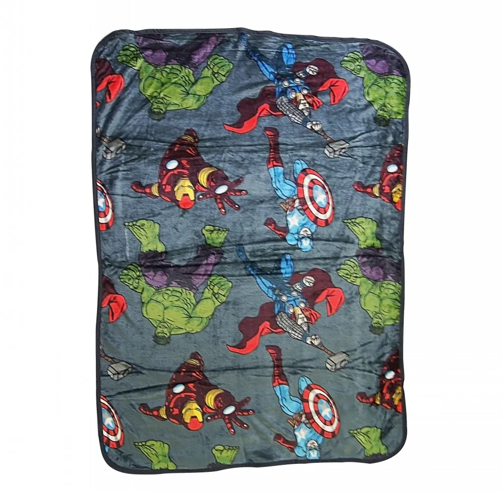 Одеяло Disney Халк Капитан Америка Железный человек броска для детской собаки на