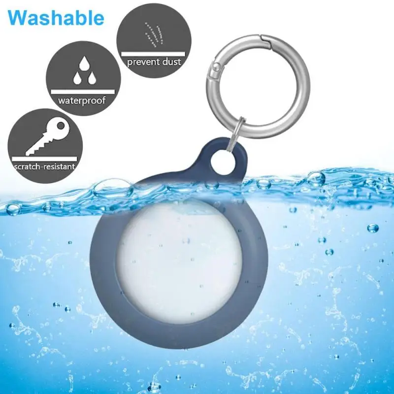 Жидкий силиконовый защитный рукав для Apple airтеги локатор трекер устройство