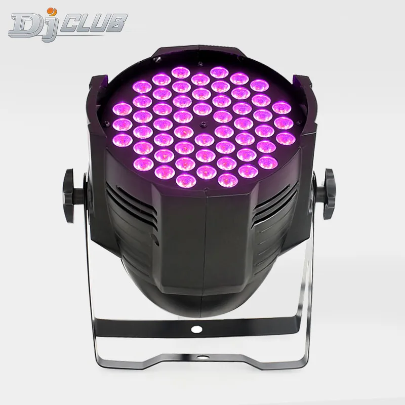 Aluminum Alloy Led Par 54X3W RGB 3In1 Lyre Wash Spotlight Dj Projector DMX Stage Lighting For Disco Party Wedding Dance Floor