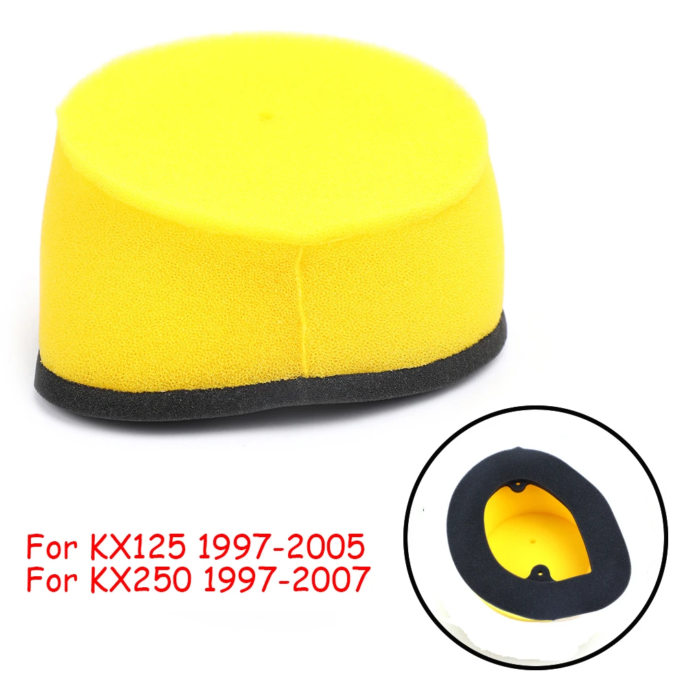 Motorcycle Air Intake Filter Sponge Cleaner Foam For Kawasaki KX125 1997-2005 KX250 1997-2007 KX 125 250 | Автомобили и мотоциклы
