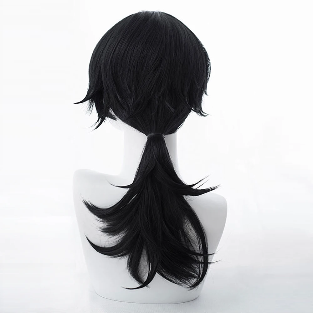 Парик Sakamoto Ryouma из аниме-игры Fate Grand Order FGO Rider парик для косплея черные головные