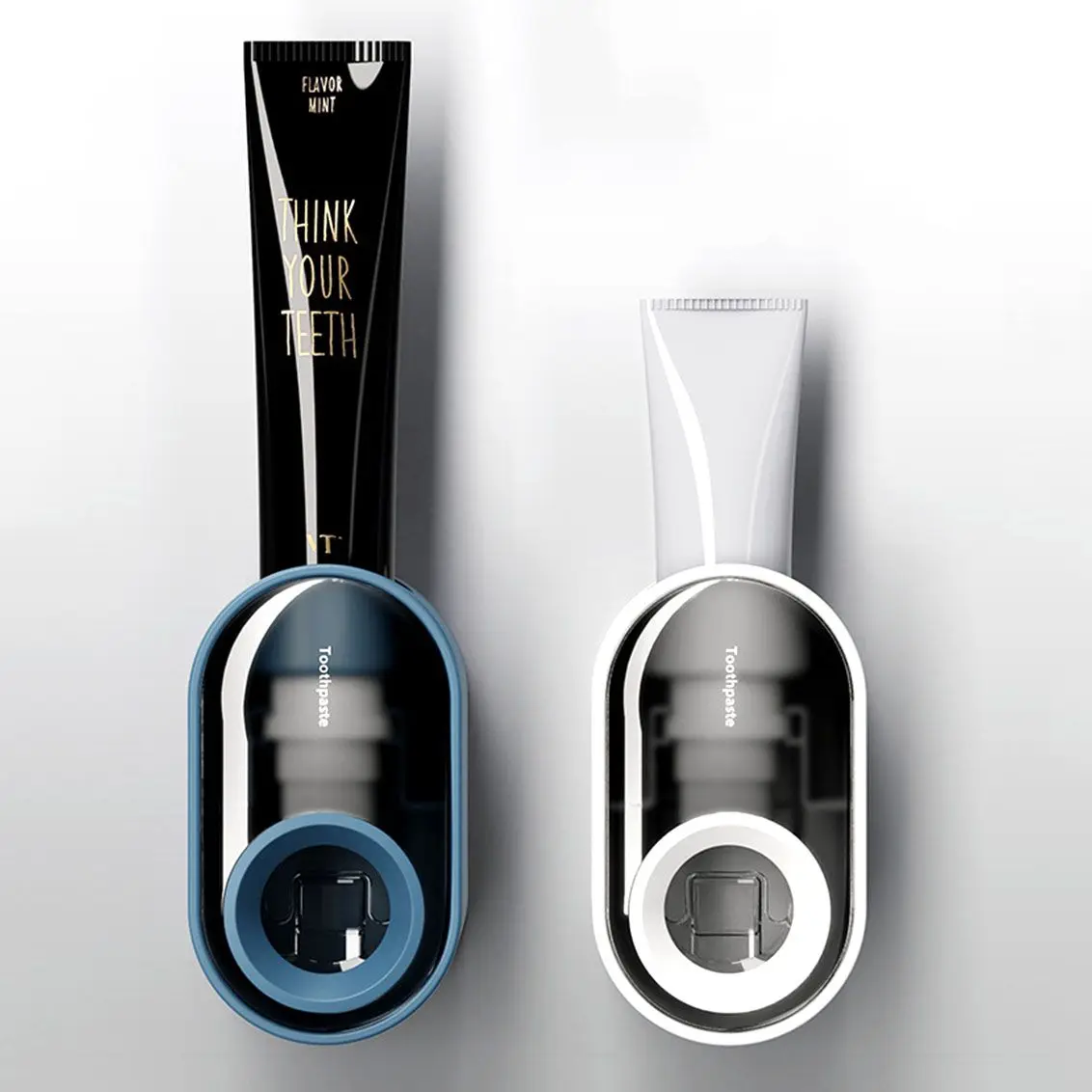 

Creative Wall Mount Automatic Toothpaste Dispenser Bathroom Accessories Waterproof Lazy Toothpaste Squeezer Toothbrush Holder