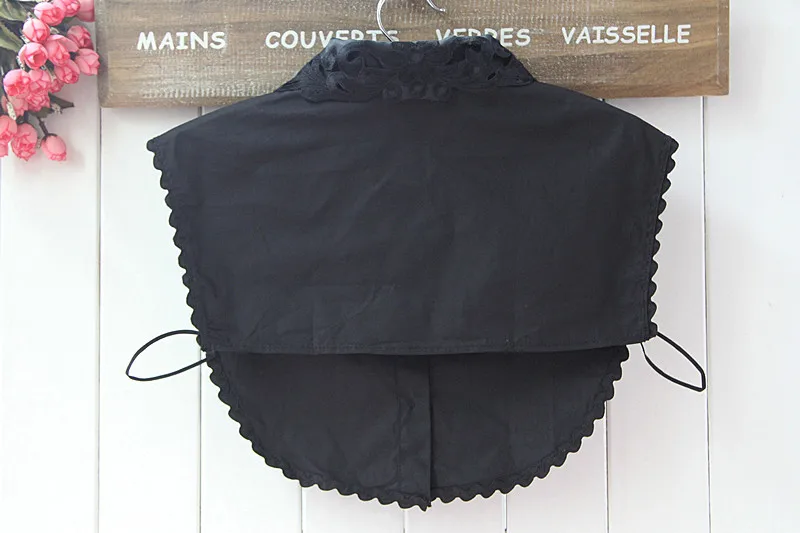 Linbaiway Поддельный Воротник для женщин Винтажный съемный отворот накладной