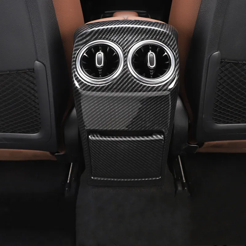 

Car Rear Air Conditioning Outlet Frame Decoration Sticker Trim For Mercedes Benz A Class A180 200 2019-2021 Interior Accessories