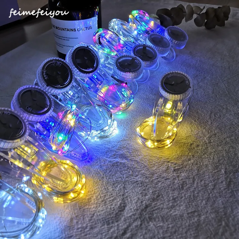 LED button Photo Clip Light String Button Battery Power Fairy Garland Curtain Lights Christmas Wedding Decor | Лампы и освещение