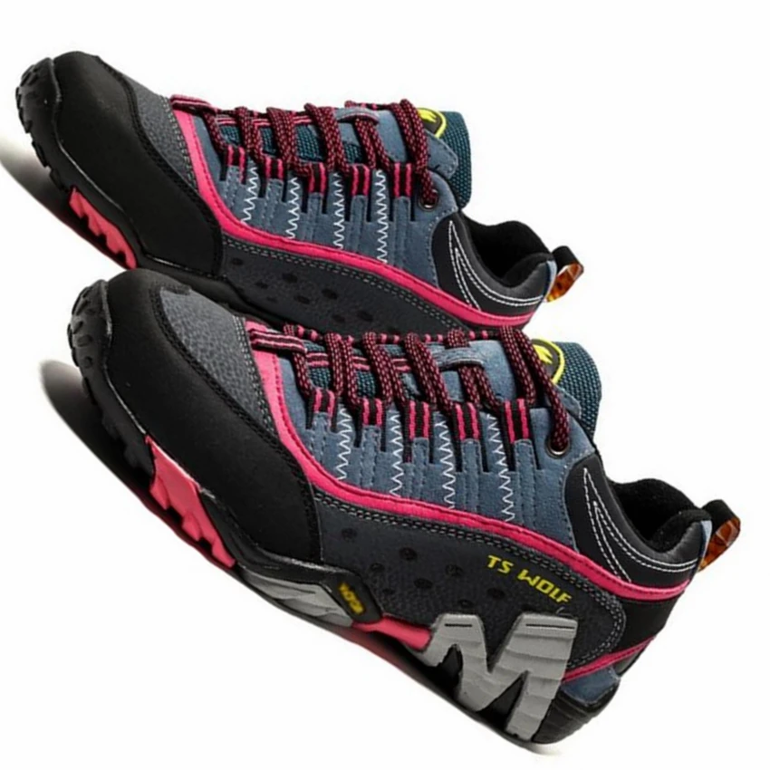 Кроссовки женские из натуральной кожи дышащие для спорта на открытом воздухе