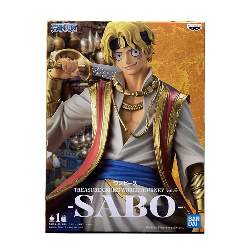 

Original Bandai Figurine One Piece Figure Sabo Koala Treasure Cruise World Journey Pvc Action Anime Figure Toys for Boys