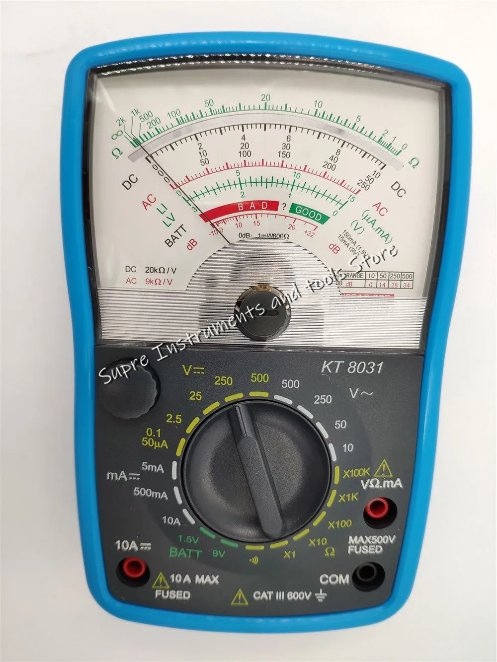 KT8031 оригинальный аналоговый мультиметр с высокой чувствительностью ручной |