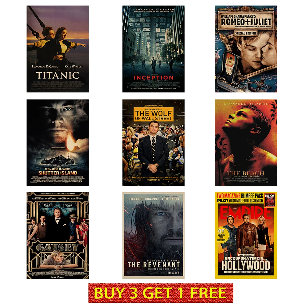 Постер из сериала Леонардо/фильма Классический Ностальгический постер крафт