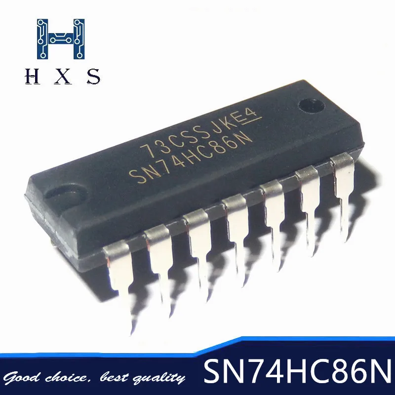 10 74hc86n sn74hc86n dip