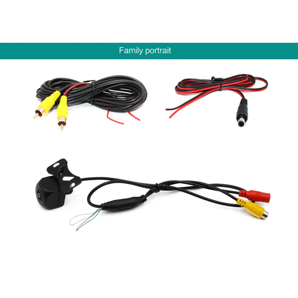 Smartour Universal Автомобильная камера заднего вида 170 ° объектив рыбий глаз ночное