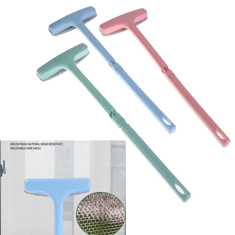 1 шт. моющиеся окна Экран щетка Стекло для очистки пыли Регулируемый инструмент