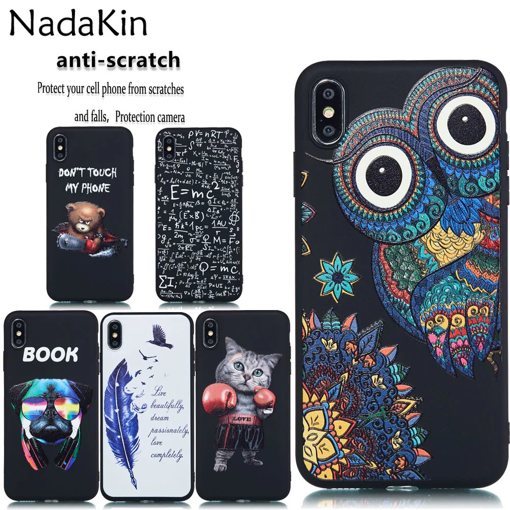 Painted Soft Silicone TPU Phone Case for iPhone 11 Pro X XS MAX XR 5 5S SE 6 6S 7 8 Plus Luxury Light Thin Cover |