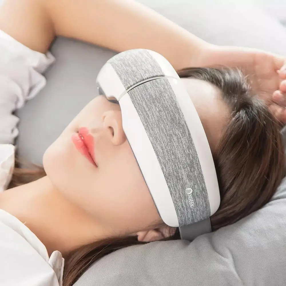 売る Youpin Xgeek E6スマート4モードbluetooth音楽アイマッサージャー温湿布混練プレス折りたたみアイパッチ2色