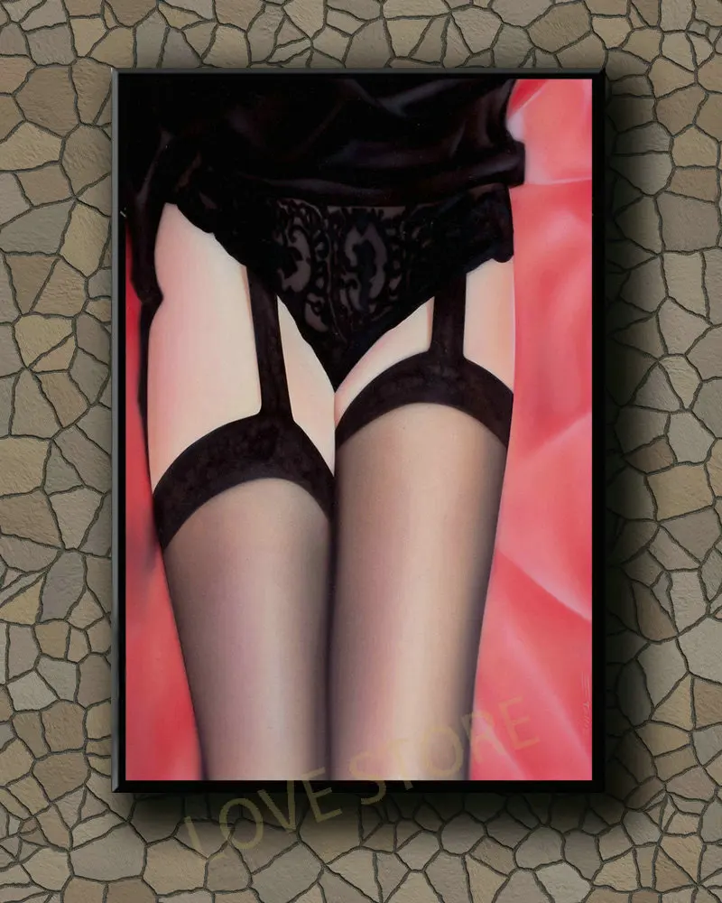 

P019 Vintage Beautiful Pin-up Girl Classic Picture 125 Silk Fabric Poster Art Decor Indoor Painting Gift