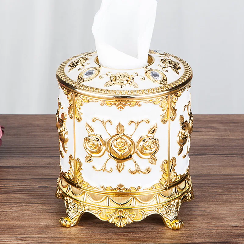 Nordic Luxury Tissues Box Acrylic Portable Tissue Boxes Roll Paper Holder Napkin Wipes Box Tovaglioli Carta Tissue Home Storage