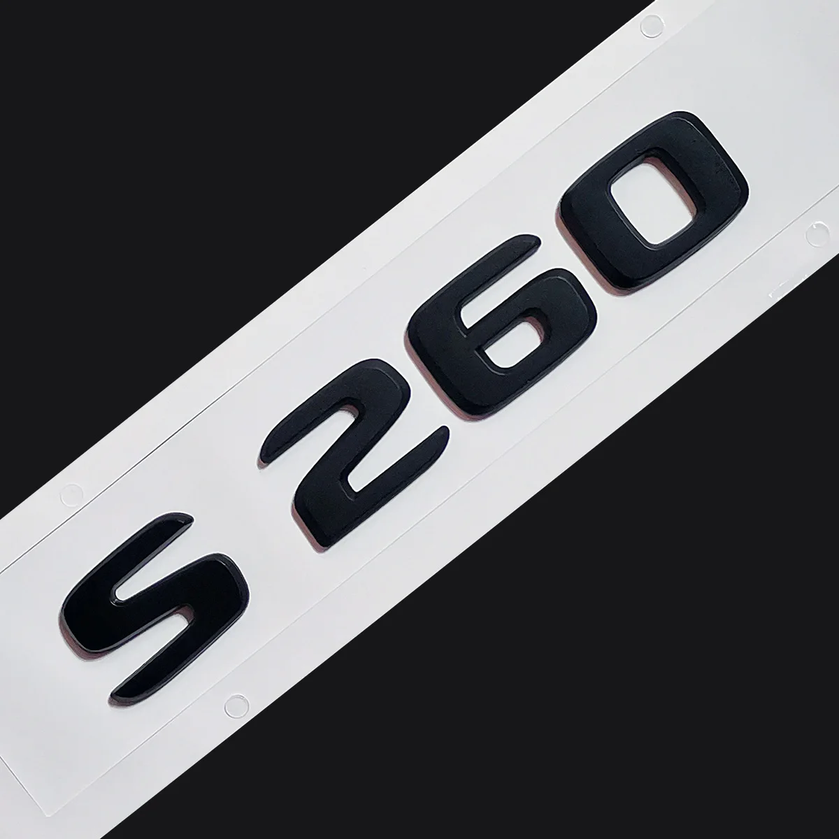 Оригинальный размер 1:1 эмблема заднего хвоста автомобиля с номером буквы стикер