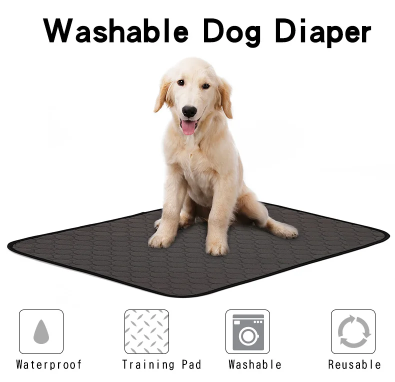 

Коврик для собаки, водонепроницаемый коврик для s-образной мочи, абсорбирующее одеяло, диван, моющийся подгузник для домашних животных в авт...