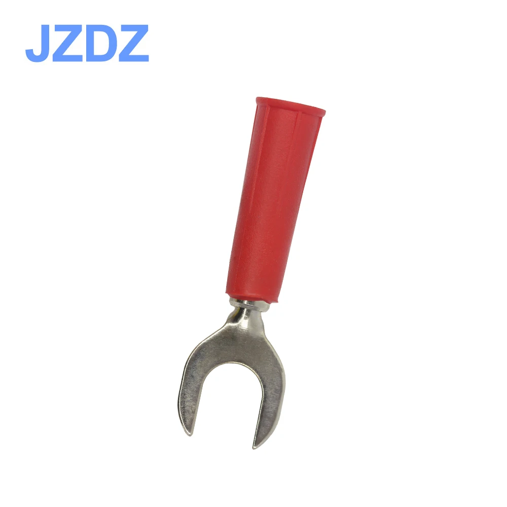 JZDZ J.20020 10 PCS High quality plug type 8mm U &ampY no welding 4 banana connector | Строительство и ремонт