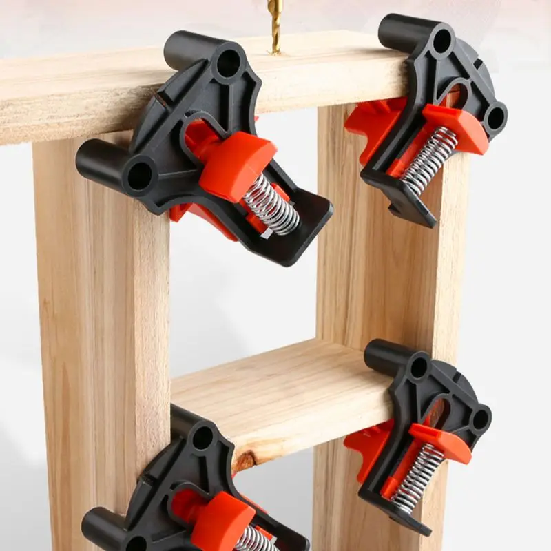 

16 PCS 60/90/120 Degree Right Angle Clamp Corner Mate Woodworking Hand Fixing Clips Picture Frame Corner Clip Positioning Tools