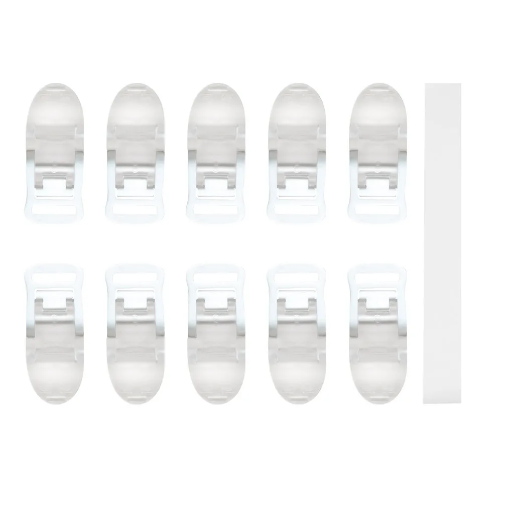 

10Pcs Rubber Strap Reusable Strap Rubber Rope Handmade Flat Round Rope Multi-clip Outdoor Camping Tool 4.16