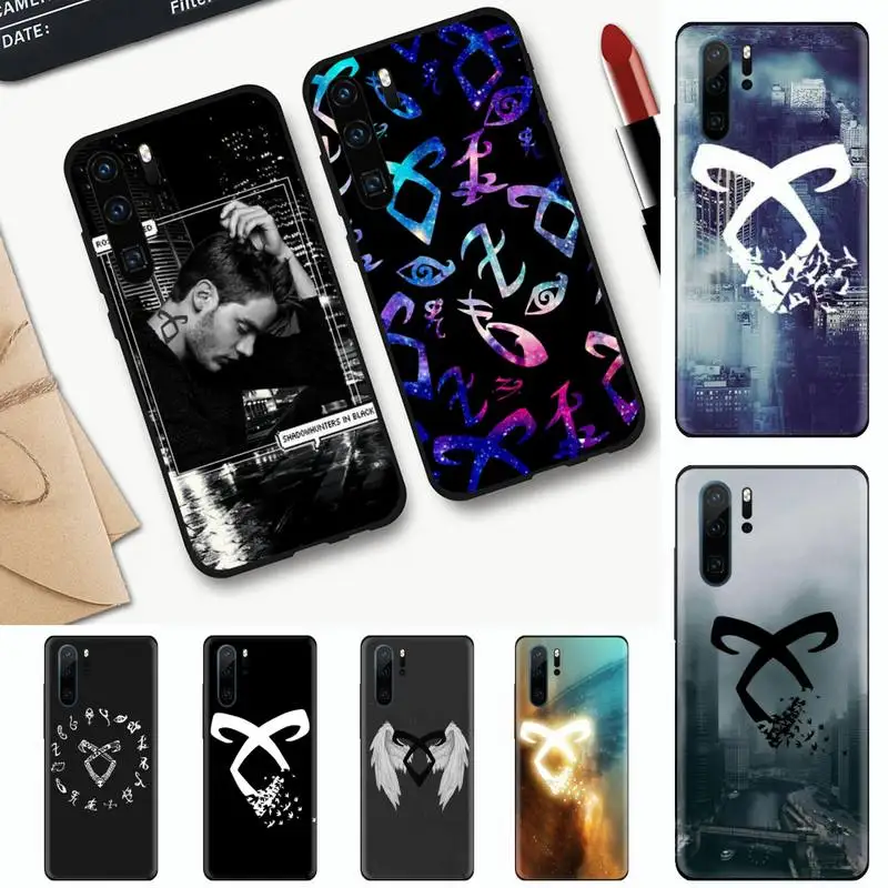 

Series Shadowhunters TV Phone Case black For Huawei honor Mate mate P 10 9X 10i 20 30 40 y7 lite pro p smart 2019