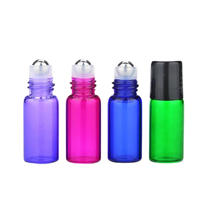500x3 мл маленькие милые стеклянные флаконы для эфирных масел многоразовые