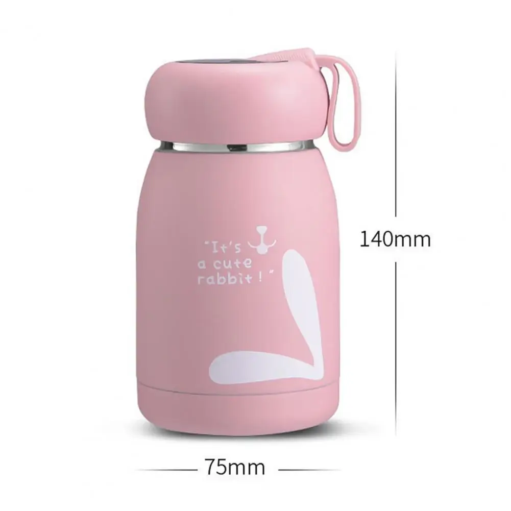 

320ml Anti-corrosion Temperature Display Stainless Steel Water Cup Bottle for Office