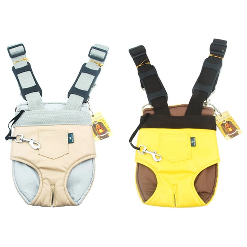 

Pet Carrier Bag for Small Cat Front and Back Harness Leg out Easy-fit for Travel K0AB