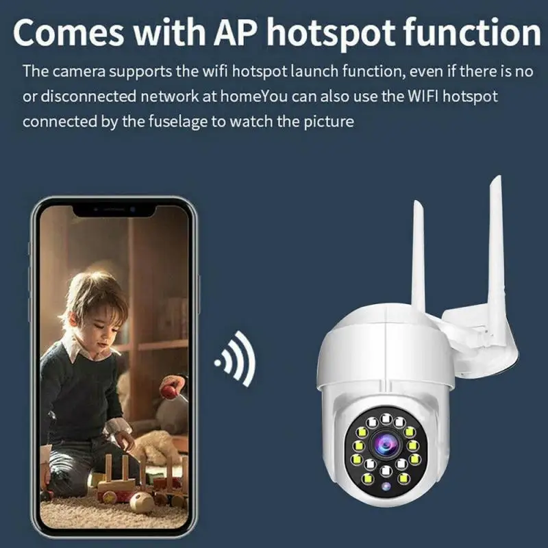 1080P Беспроводной IP Камера Wi-Fi экшн videcam Ночное Видение безопасности ИК камера