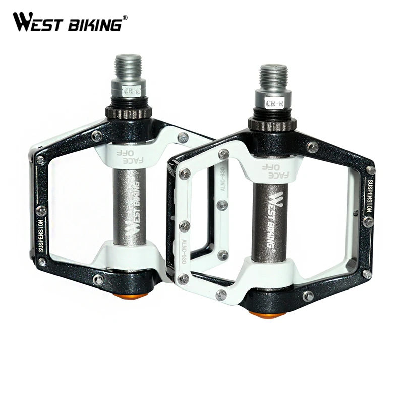 

WEST BIKING Bike Pedals Ultralight MTB BMX Sealed Bearing Bicycle Pedals 9/16" Aluminum Alloy Road Mountain Bike Cycling Pedals
