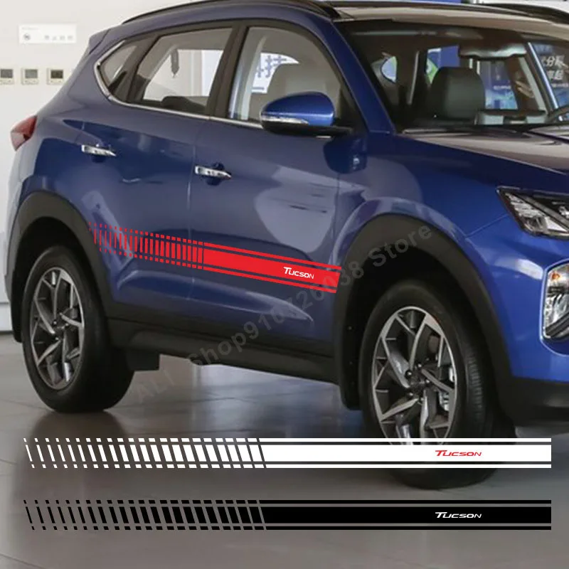 

Car Sticker For Hyundai Tucson Auto Door Side Stripe Vinyl Film Auto Body Exterior Decoration Car Accessories