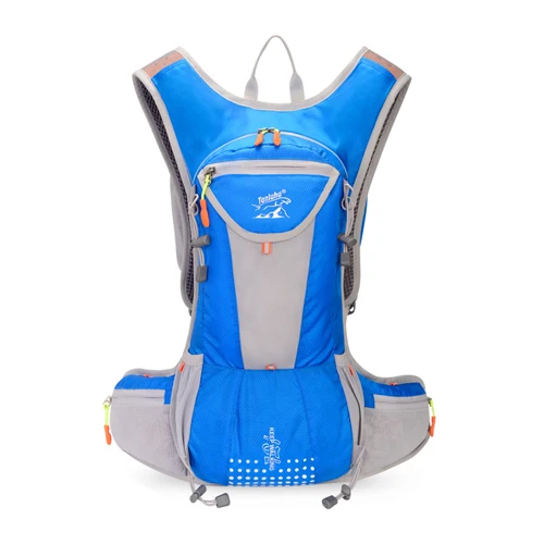 blue NEWBOLER открытый спортивный рюкзак для велоспорта 18L велосипедный мешок MTB дорожный велосипед гидратация Enquipment дышащая сумка для верховой езды - Цвет: blue
