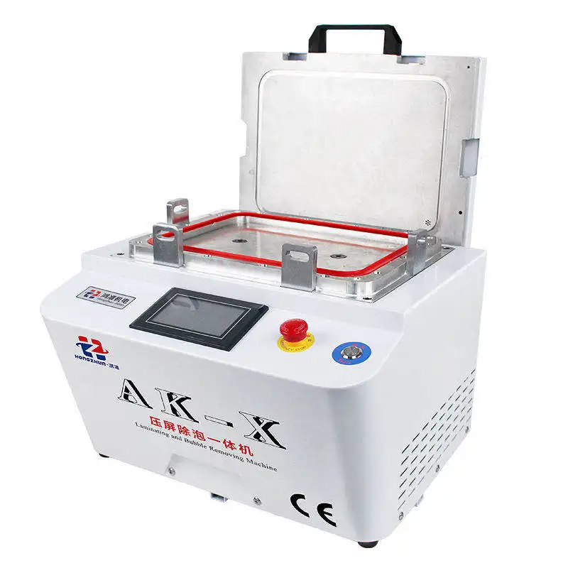 Новый 12 дюймов AK 5 в 1 LCD ОСА вакуумная машина для ламинирования без пузырьков
