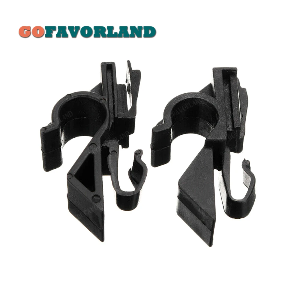 

Пара зажимов для полки задней левой и правой посылки, пластиковые черные 71719952 71719953 для Fiat Grande Punto 2006-on