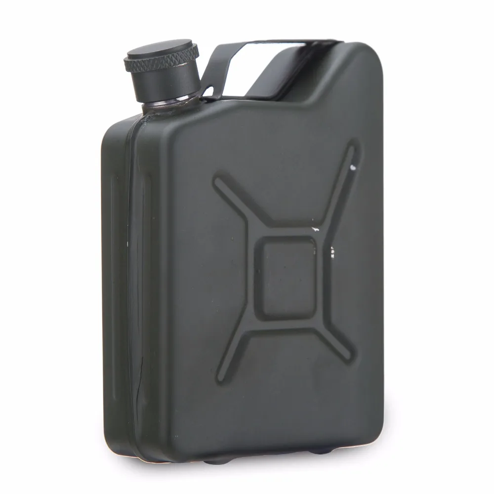 Фляжка для карандашей из нержавеющей стали Серебристая или зеленая синяя фляжка