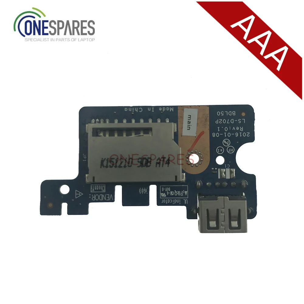 New Laptop USB Port Card Board For HP Notebook 15-AC 15-AY 15-BA Series LS-D702P |