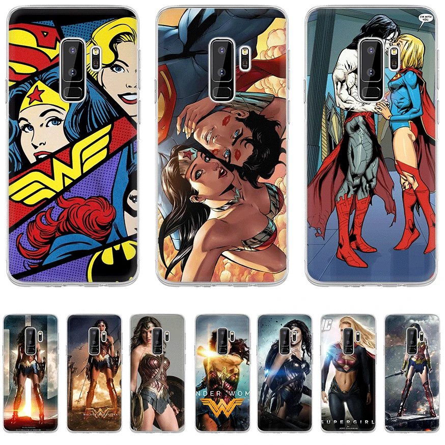 Mobile Phone Case For Samsung Galaxy J7 J6 J5 J3 J2 J1 Prime Hard Cover Wonder Woman Shell Bag | Cases &amp Covers