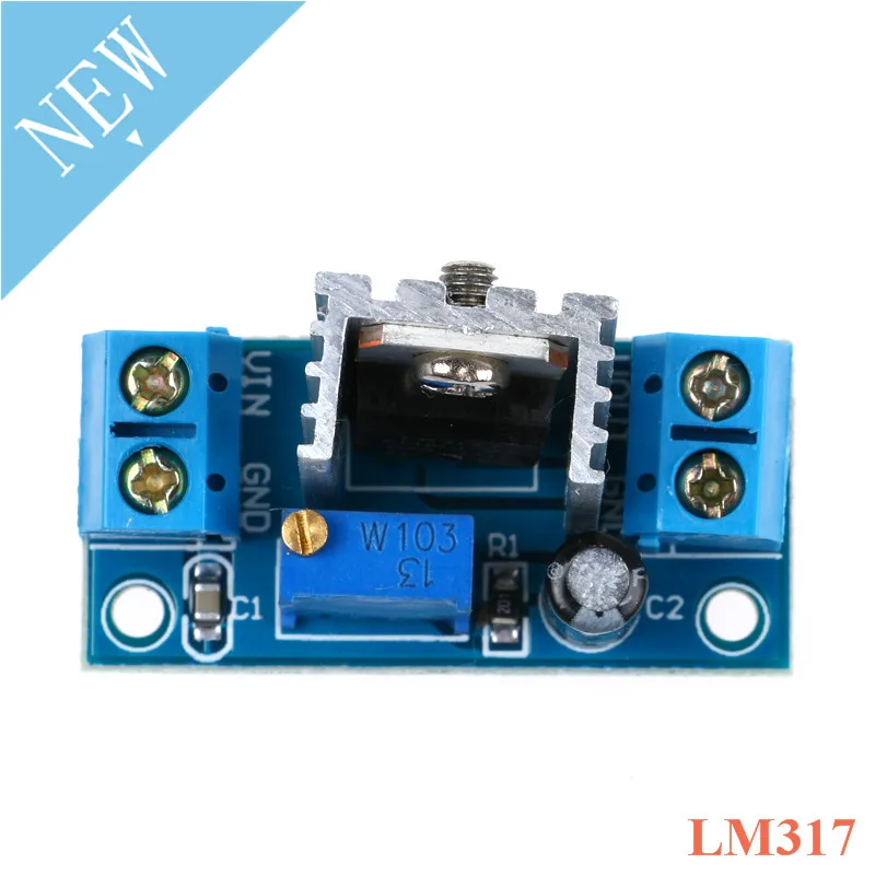 LM317 преобразователь напряжения понижающий модуль платы линейный регулятор