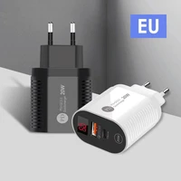 new thread pd20w display charger double presented pd qc3 0 charging adapter