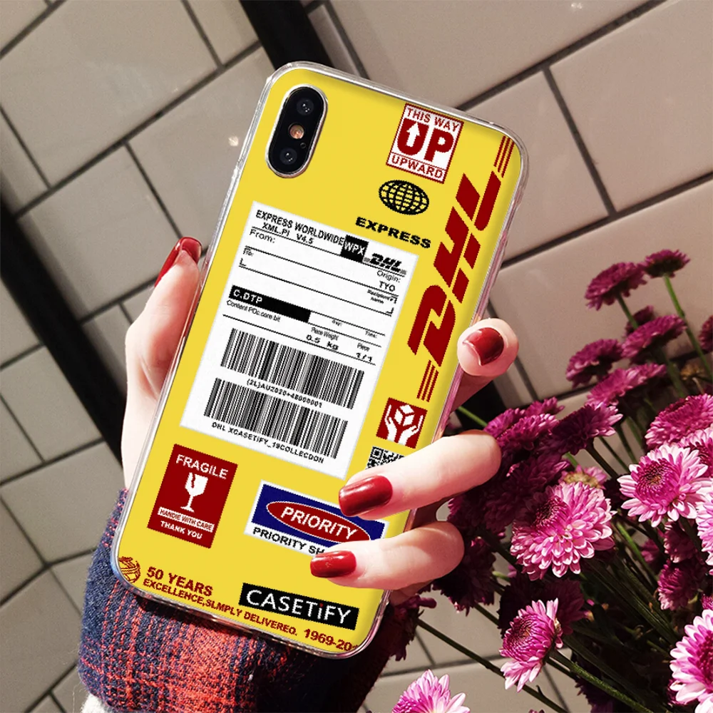 NBDRUICAI Dhl экспресс чехол для телефона iPhone 11 pro XS MAX 8 7 6 6S Plus X 5S SE XR | Мобильные телефоны