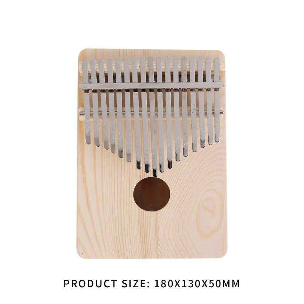 

17 Key African Kalimba Thumb Finger Piano DIY Wooden White Embryo Musical Instruments Natural Keyboard Instrument Accessory